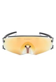 Oakley Kato Prizm shield-frame sunglasses - Schwarz