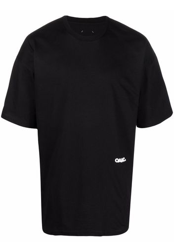 OAMC Aperture graphic-print T-shirt - Schwarz