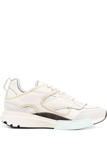 OAMC panelled low-top sneakers - Nude