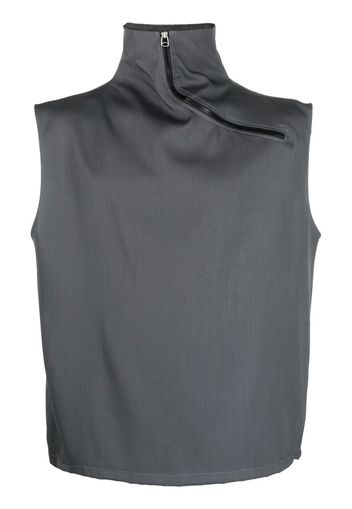 OAMC high-neck virgin-wool vest - Grau