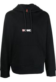 OAMC logo-print hoodie - Schwarz