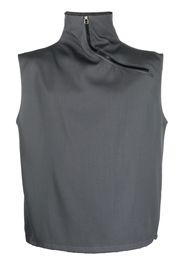 OAMC high-neck virgin-wool vest - Grau