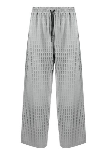 Off Duty Hose mit Logo-Print - Grau