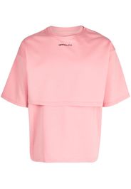 Off Duty Seconds double-layer T-shirt - Rosa