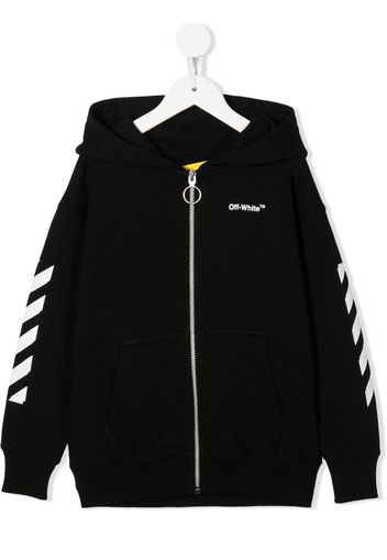 Off-White Kids Ow Rubber Arrow hoodie - Schwarz