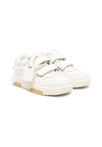 Off-White Kids Out Of Office touch-strap sneakers - Weiß