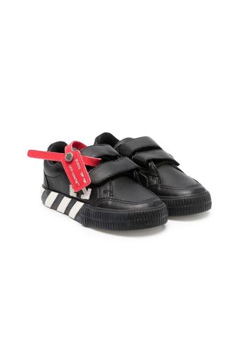 Off-White Kids Safety tag touch-strap sneakers - Schwarz