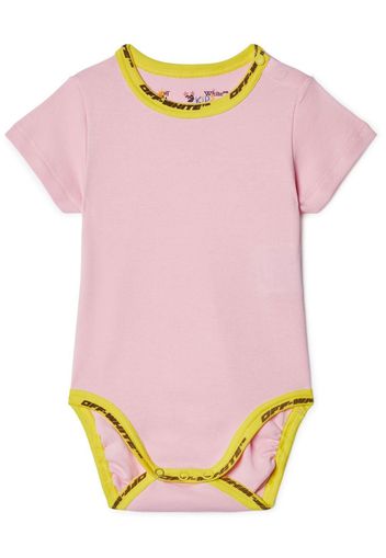 Off-White Kids Body mit Industrial-Borten - Rosa