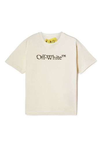 Off-White Kids T-Shirt mit Logo-Print - Schwarz