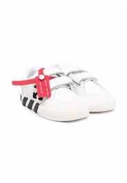 Off-White Kids LOW STRAP VULCANIZED CALF LEA WHITE BLAC - Weiß