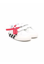 Off-White Kids LOW STRAP VULCANIZED CALF LEA WHITE BLAC - Weiß