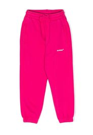 Off-White Kids RUBBER ARROW SWEAT PANT FUCHSIA WHITE - Rosa