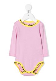 Off-White Kids logo-trim body - Rosa