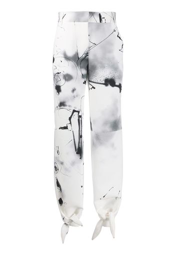 Off-White 'Futura' Tapered-Hose - Weiß