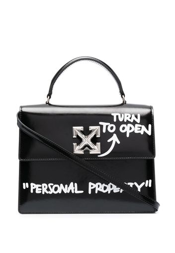 Off-White 1.4 Jitney Handtasche - Schwarz