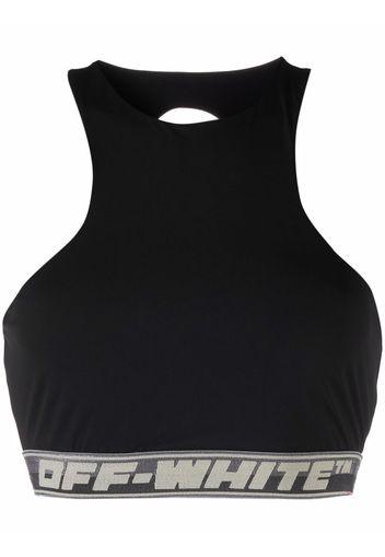 Off-White ATHL LOGO BAND BRA BLACK NO COLOR - Schwarz