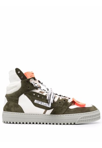 Off-White Court 3.0 High-Top-Sneakers - Grün