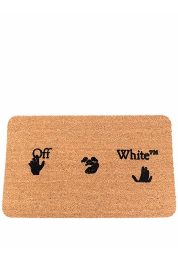 Off-White DOORMAT MAN SWIMMING LOGO - Braun