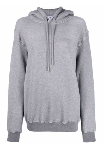 Off-White DIAG REGULAR HOODIE MELANGE GREY MELANGE - Grau