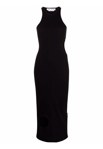 Off-White METEOR RIBBED ROWING L DRESS BLACK NO CO - Schwarz
