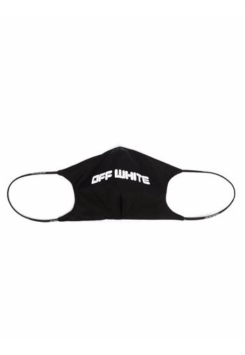 Off-White ARROWS FONT SIMPLE MASK BLACK WHITE - Schwarz