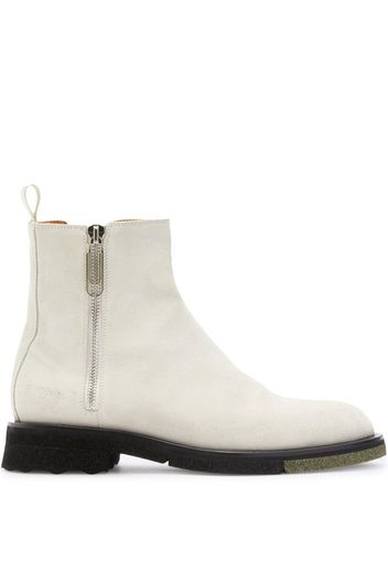 Off-White SPONGE ANKLEBOOT SAND KAKI - Nude