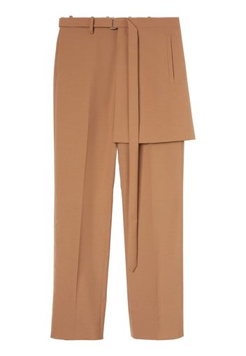 Off-White APRON SLIM PANT CAMEL NO COLOR - Nude