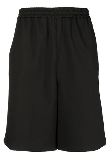 Off-White monogram band track shorts - Schwarz