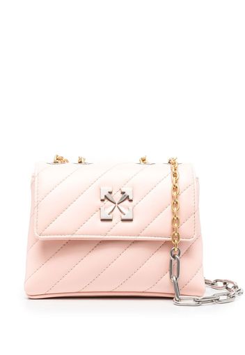 Off-White Jackhammer quilted shoulder bag - Rosa