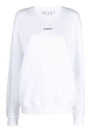 Off-White tie-dye Arrow sweatshirt - Weiß