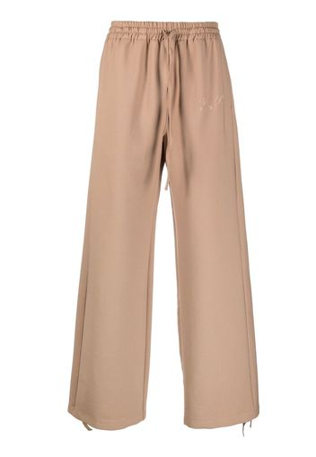 Off-White QUOTE WOOL SKATE TRACKPANT - Nude
