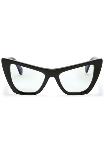 Off-White optical cat-eye glasses - Blau