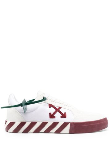 Off-White Low Vulcanized canvas sneakers - Weiß