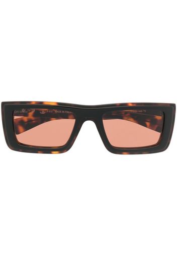 Off-White Jacob square-frame sunglasses - Braun