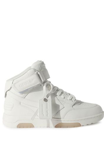 Off-White Out of Office mid-top sneakers - Weiß