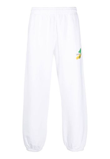 Off-White Arrows track pants - Weiß