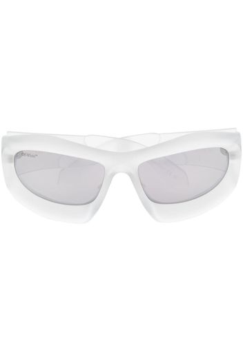 Off-White Eckige Katoka Sonnenbrille - Grau