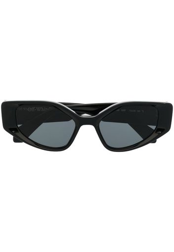 Off-White square-frame tinted sunglasses - Schwarz