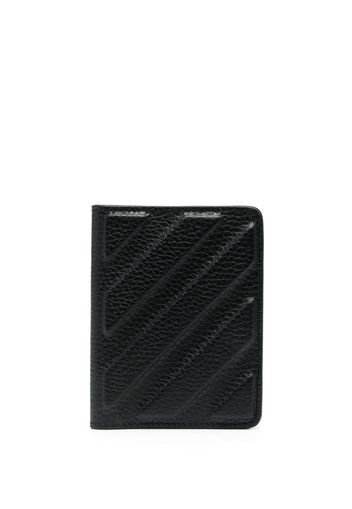 Off-White Binder bi-fold wallet - Schwarz