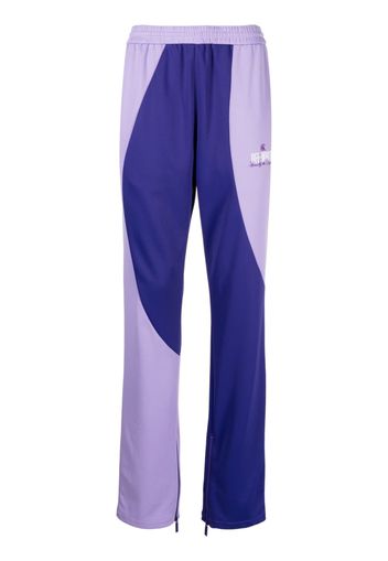 Off-White colourblock track pants - Violett