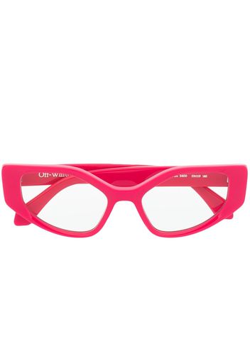 Off-White Style 24 optical glasses - Rosa
