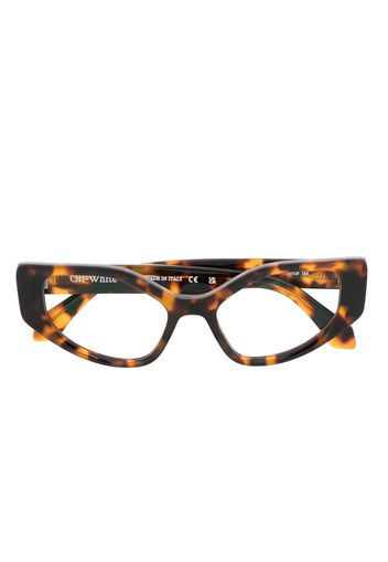 Off-White Style 24 optical glasses - Braun