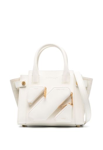 Off-White small City tote bag - Weiß