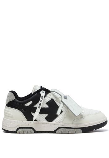 Off-White Slim Out of Office Sneakers - WHITE BLACK