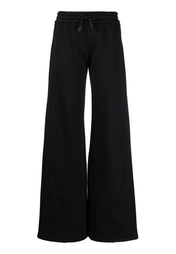 Off-White piping-detail cotton track pants - Schwarz