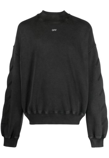 Off-White S.Matthew cotton sweatshirt - Schwarz