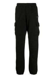 Off-White Jogginghose mit Logo-Print - Schwarz