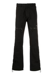 Off-White Gerade Jeans mit Taschen - 1001 BLACK WHITE