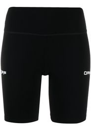 Off-White Kompressions-Shorts - Schwarz