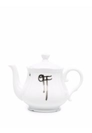 Off-White x Ginori 1735 logo-print teapot - Weiß